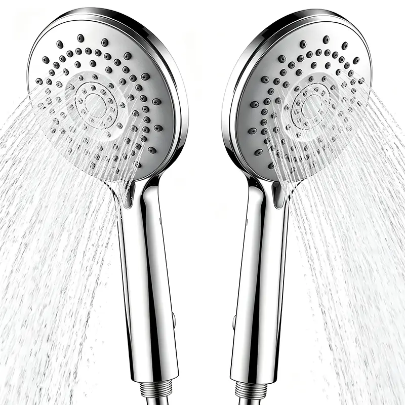 5 Asetus Rain Massage korkeapaineinen kylpysuihku