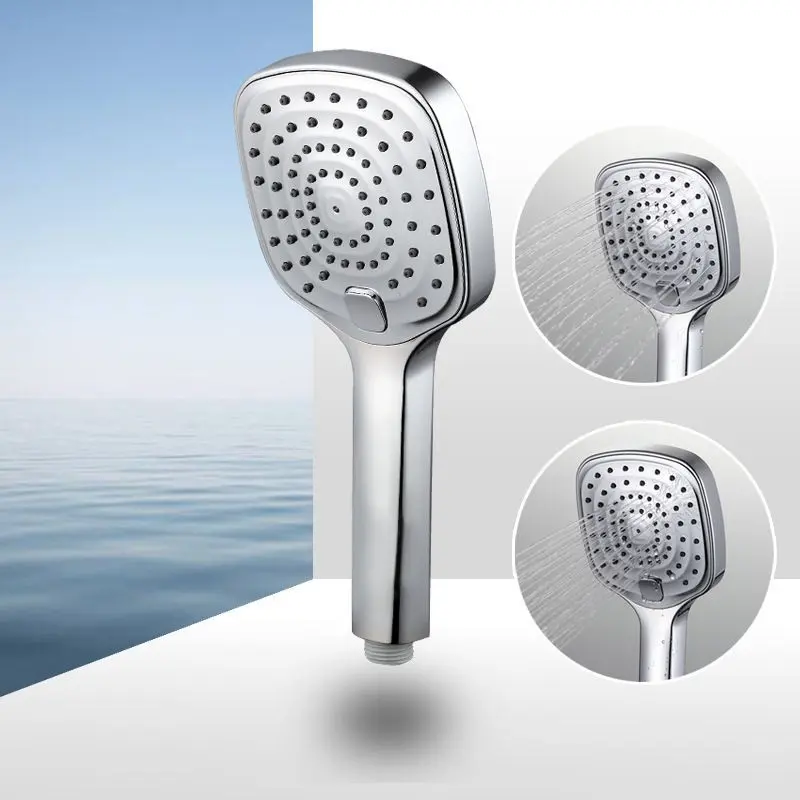 ABS Chrome -suihkupää painikkeella Select Shower