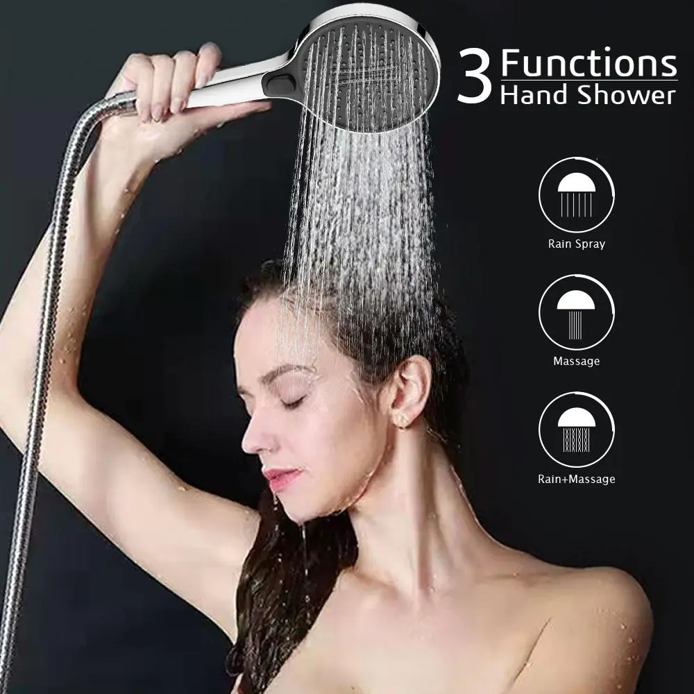 Modern Push Button Control Shower Head